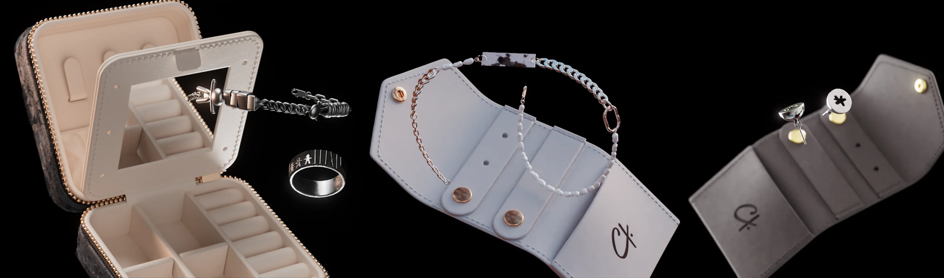 Modelo 3D de virus en Cinema 4D, vista de trabajo en el viewport