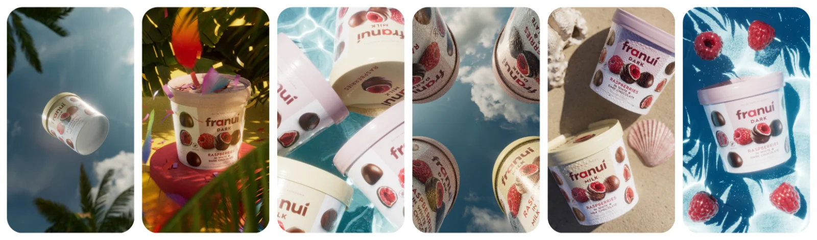 Modelo 3D de virus en Cinema 4D, vista de trabajo en el viewport